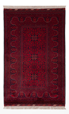 Afghan Rug - Royal - 152 x 97 cm - red