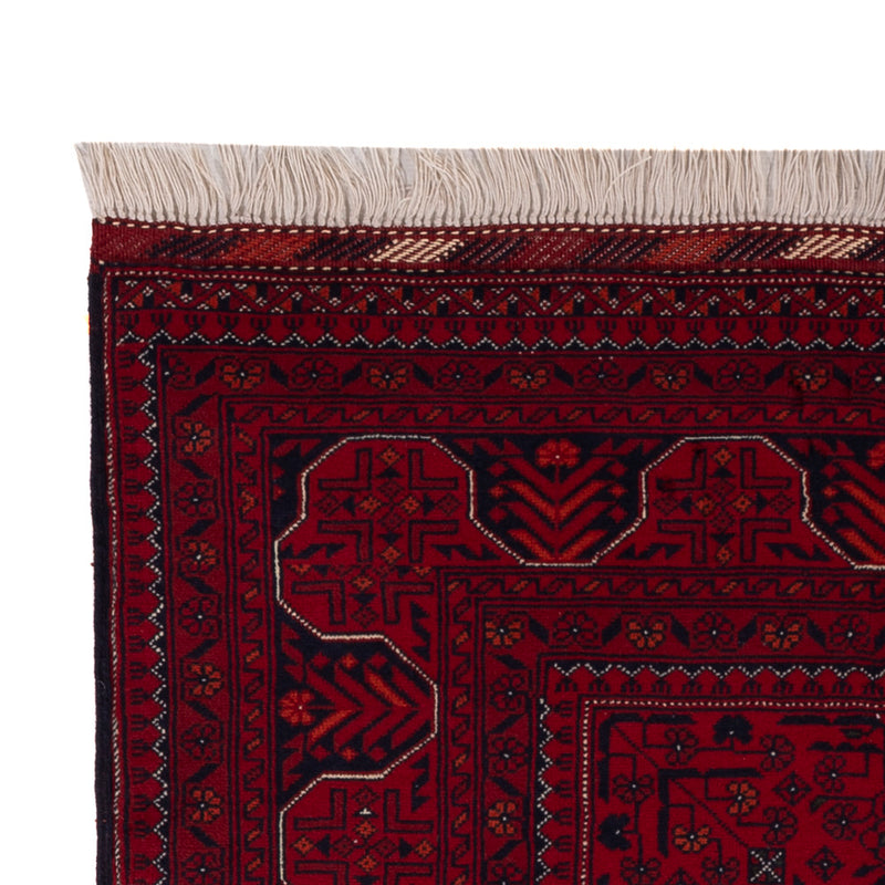 Afghan Rug - Royal - 152 x 97 cm - red