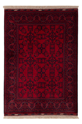Afghan Rug - Royal - 147 x 101 cm - red