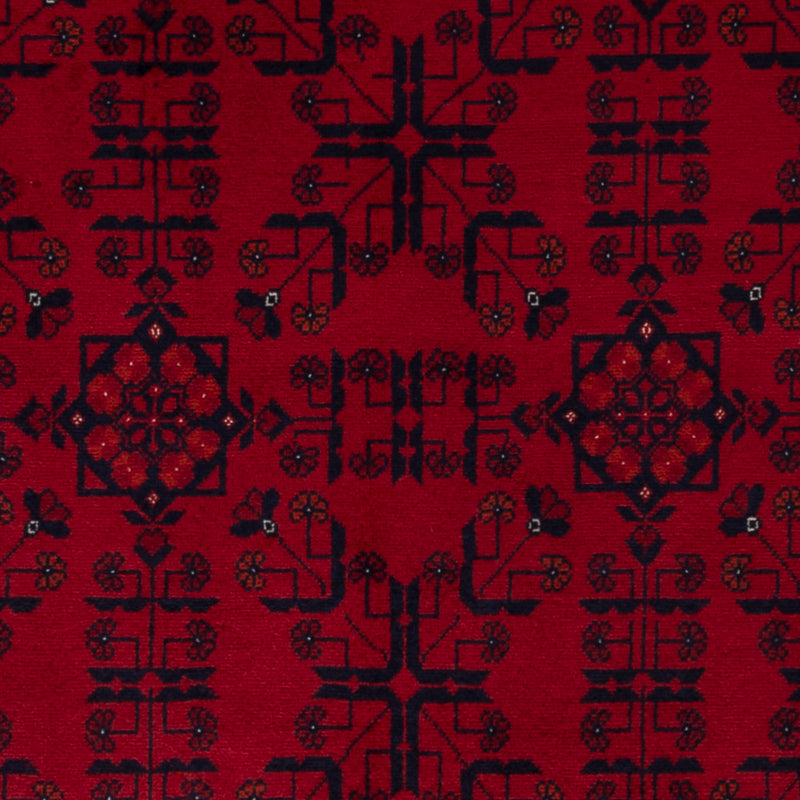 Afghan Rug - Royal - 147 x 101 cm - red