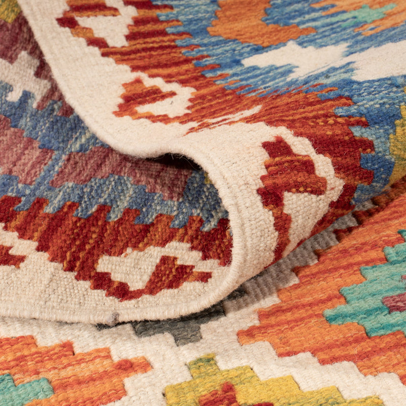 Kelim Rug - Splash - 150 x 95 cm - colorful