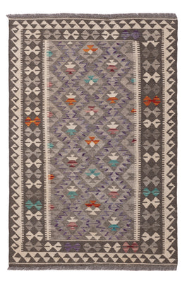 Kelim Rug - Splash - 154 x 103 cm - natural