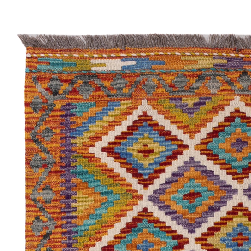 Kelim Rug - Splash - 156 x 98 cm - colorful