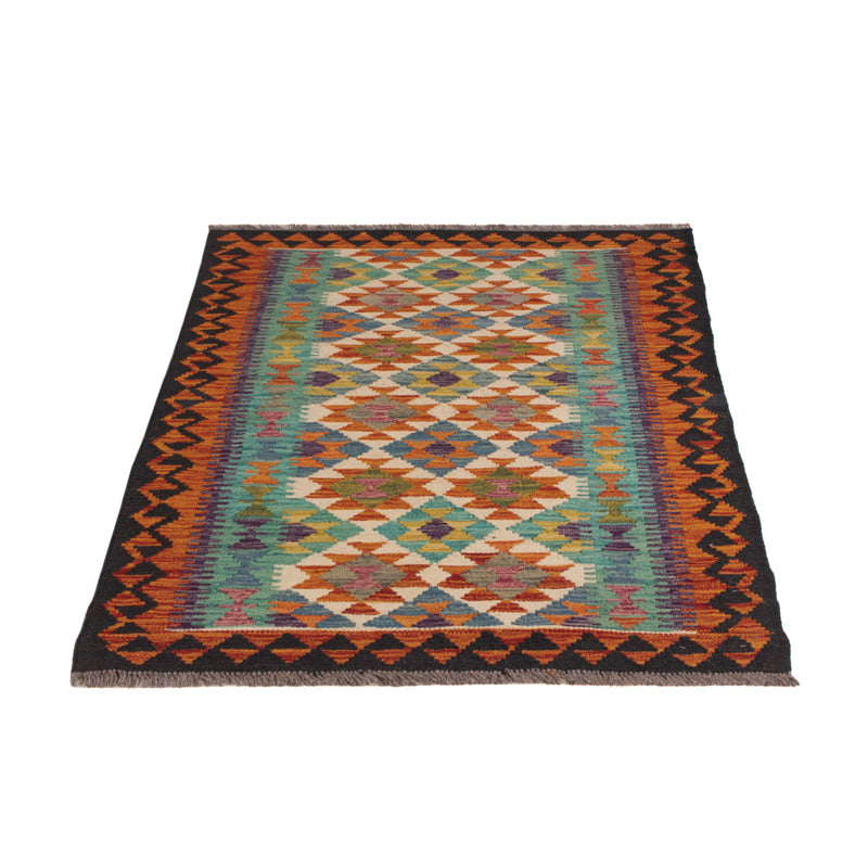Kelim Rug - Splash - 149 x 98 cm - colorful