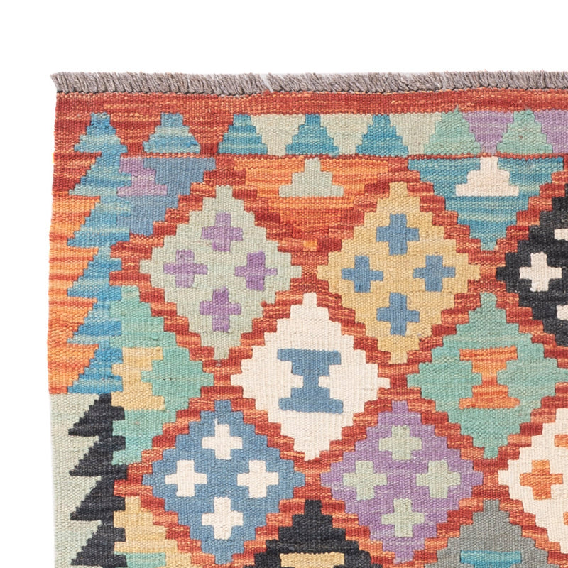 Kelim Rug - Splash - 150 x 104 cm - colorful