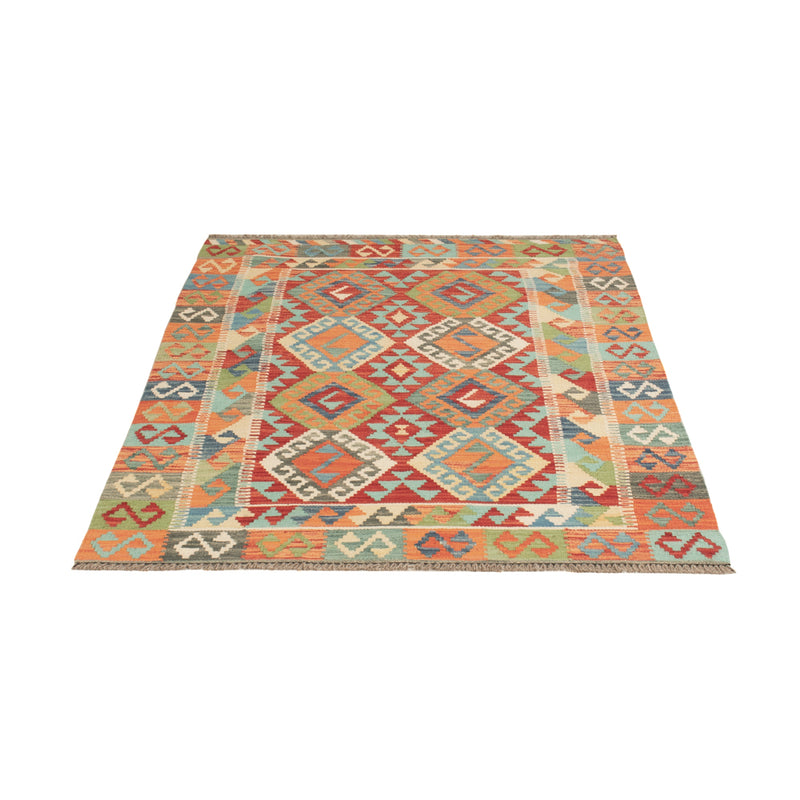 Kelim Rug - Splash - 146 x 106 cm - colorful