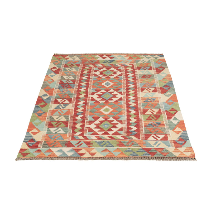 Kelim Rug - Splash - 145 x 99 cm - colorful