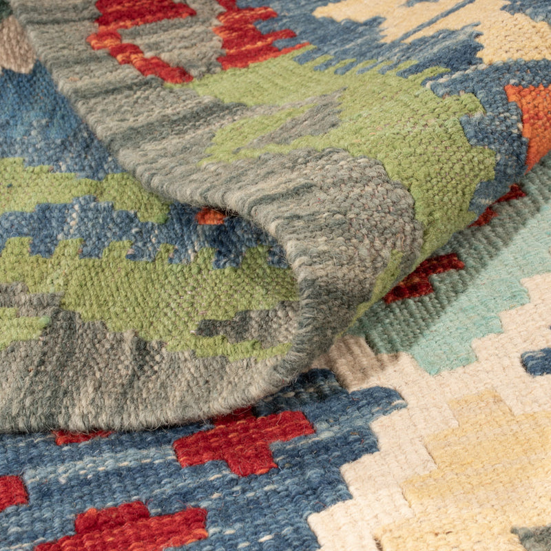 Kelim Rug - Splash - 148 x 100 cm - colorful