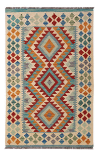 Kelim Rug - Splash - 152 x 95 cm - colorful