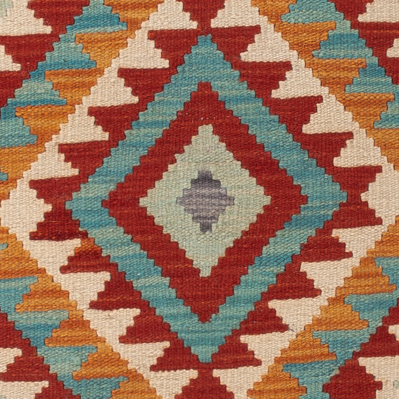 Kelim Rug - Splash - 152 x 95 cm - colorful