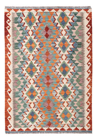 Kelim Rug - Splash - 154 x 108 cm - colorful