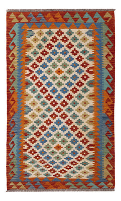 Kelim Rug - Splash - 142 x 87 cm - colorful