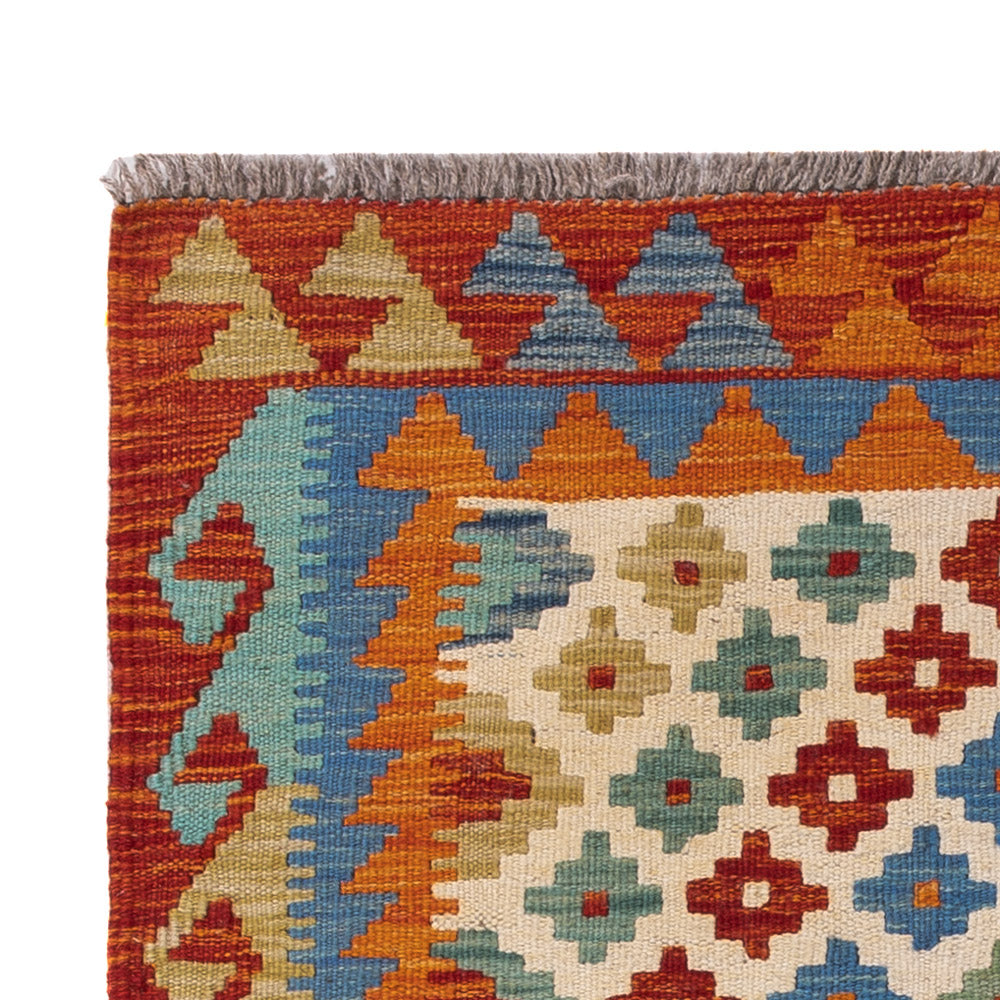 Kelim Rug - Splash - 142 x 87 cm - colorful