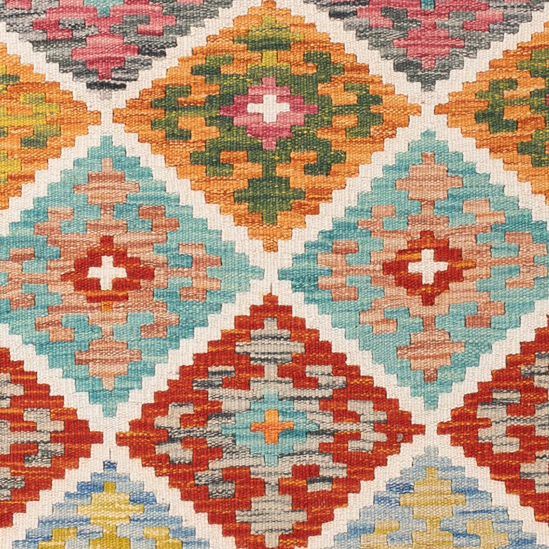 Kelim Rug - Splash - 154 x 100 cm - colorful