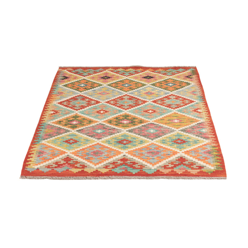 Kelim Rug - Splash - 154 x 100 cm - colorful