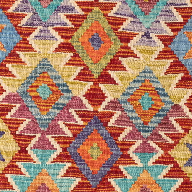 Kelim Rug - Splash - 150 x 99 cm - colorful