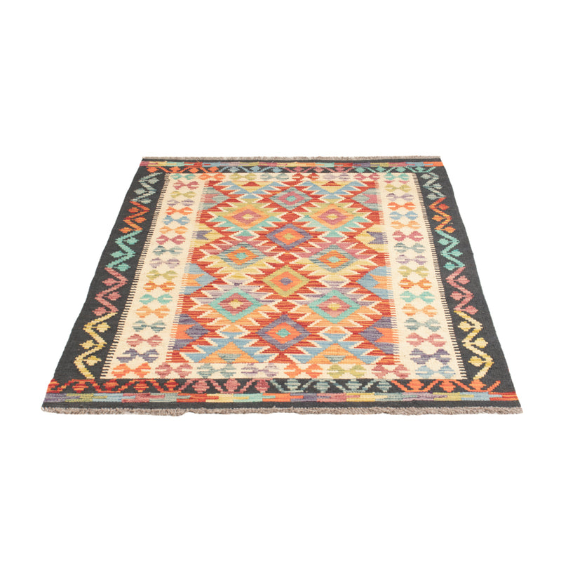 Kelim Rug - Splash - 150 x 99 cm - colorful