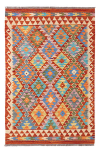 Kelim Rug - Splash - 153 x 99 cm - colorful