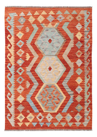 Kelim Rug - Splash - 144 x 103 cm - colorful