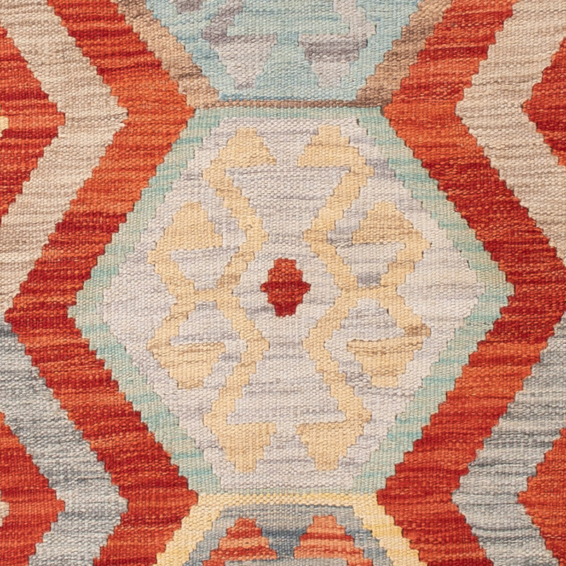 Kelim Rug - Splash - 144 x 103 cm - colorful