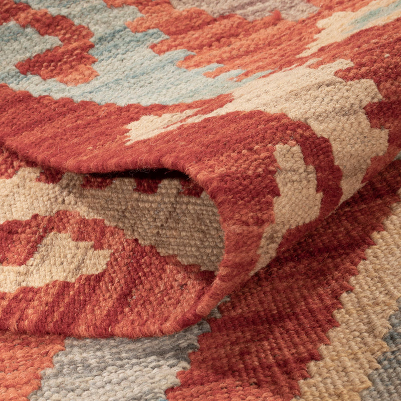 Kelim Rug - Splash - 144 x 103 cm - colorful