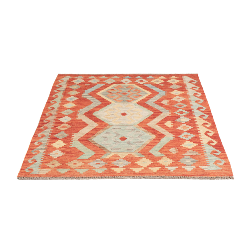 Kelim Rug - Splash - 144 x 103 cm - colorful