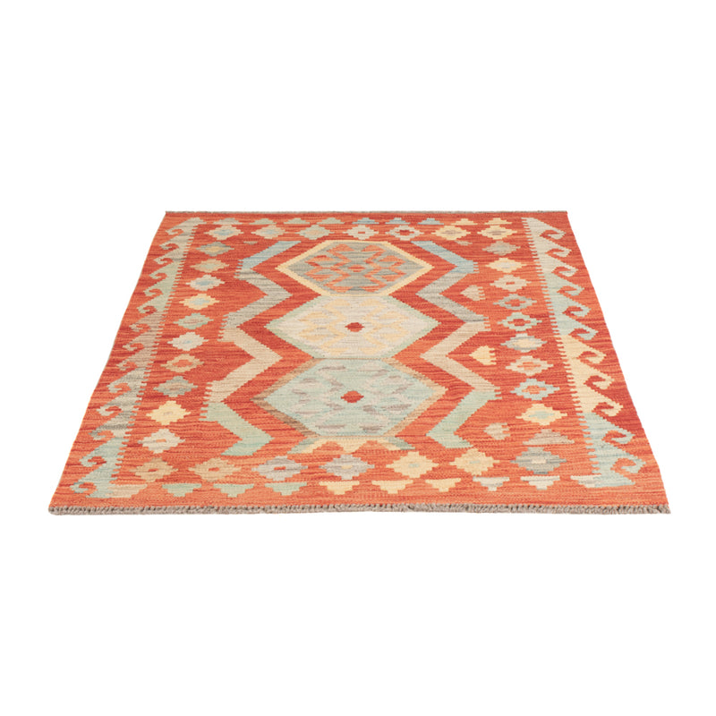 Kelim Rug - Splash - 144 x 103 cm - colorful
