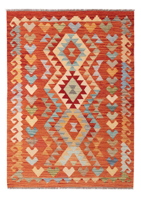 Kelim Rug - Splash - 150 x 109 cm - colorful