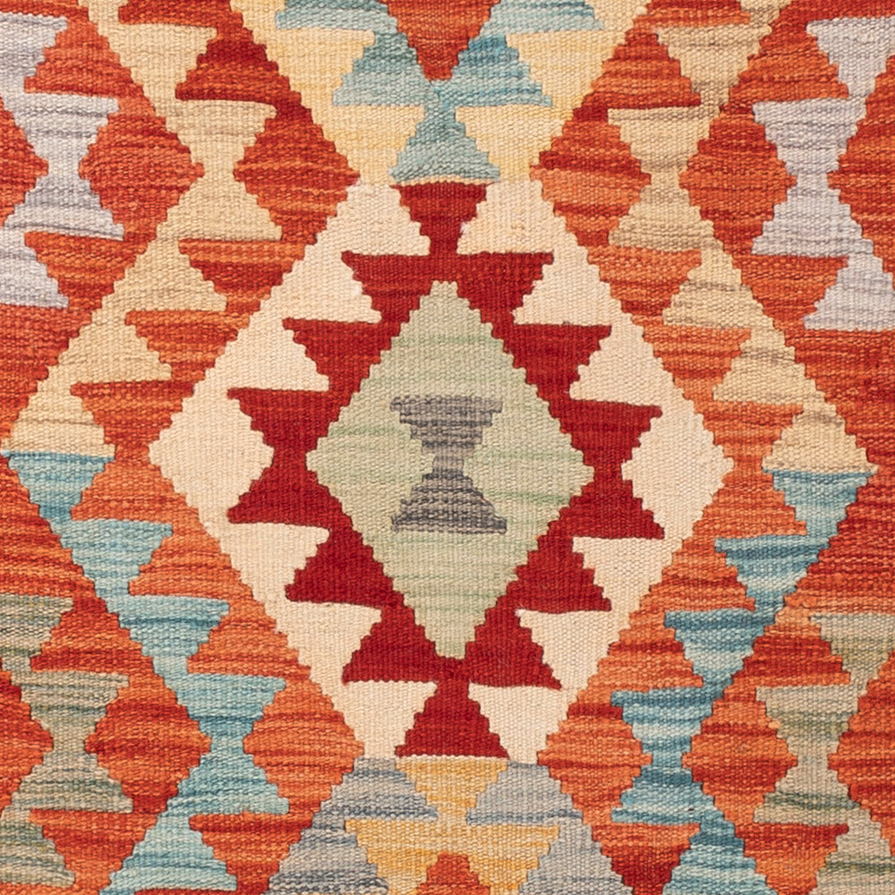 Kelim Rug - Splash - 150 x 109 cm - colorful