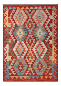 Kelim Rug - Splash - 148 x 106 cm - colorful