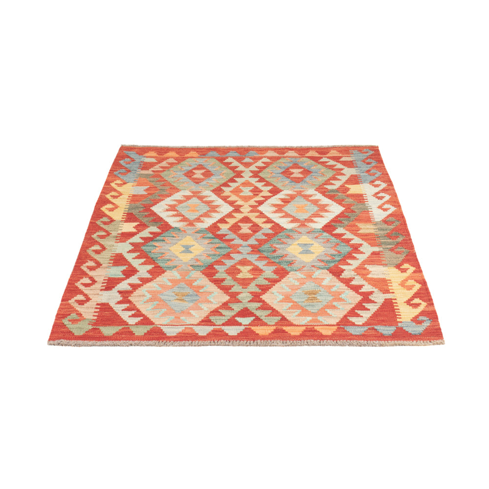 Kelim Rug - Splash - 148 x 106 cm - colorful