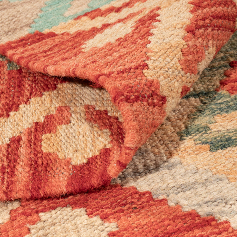 Kelim Rug - Splash - 151 x 107 cm - colorful