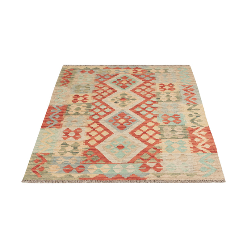 Kelim Rug - Splash - 151 x 107 cm - colorful