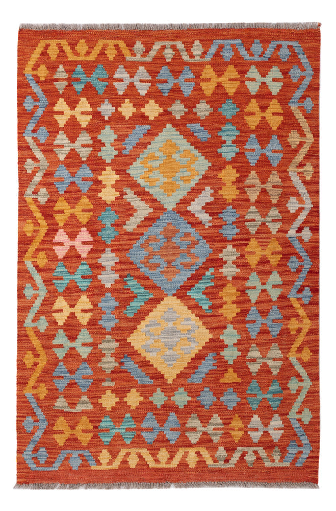 Kelim Rug - Splash - 150 x 100 cm - colorful
