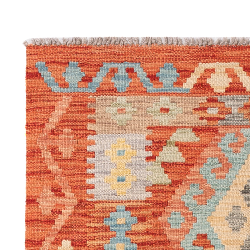 Kelim Rug - Splash - 155 x 77 cm - colorful