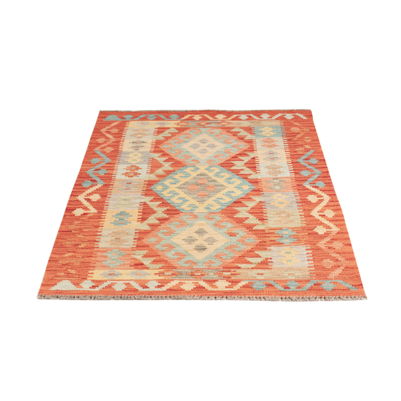 Kelim Rug - Splash - 155 x 77 cm - colorful
