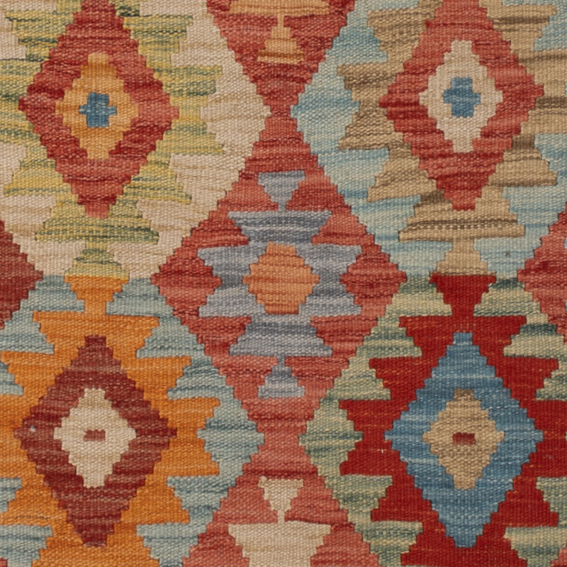 Kelim Rug - Splash - 153 x 97 cm - colorful