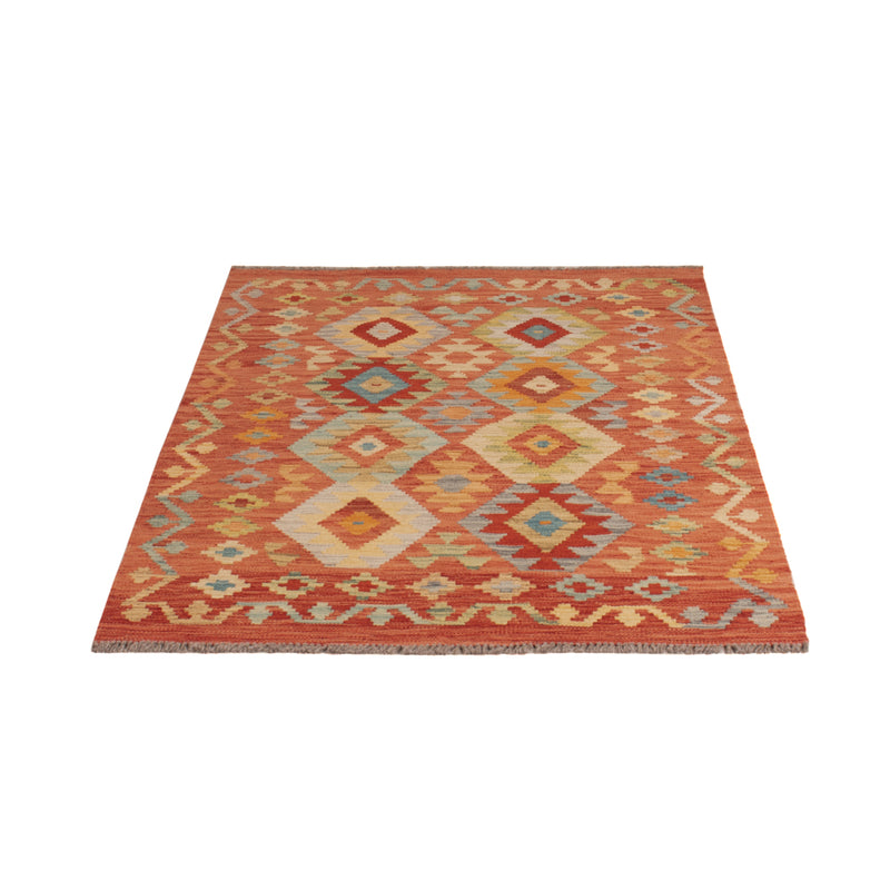 Kelim Rug - Splash - 153 x 97 cm - colorful