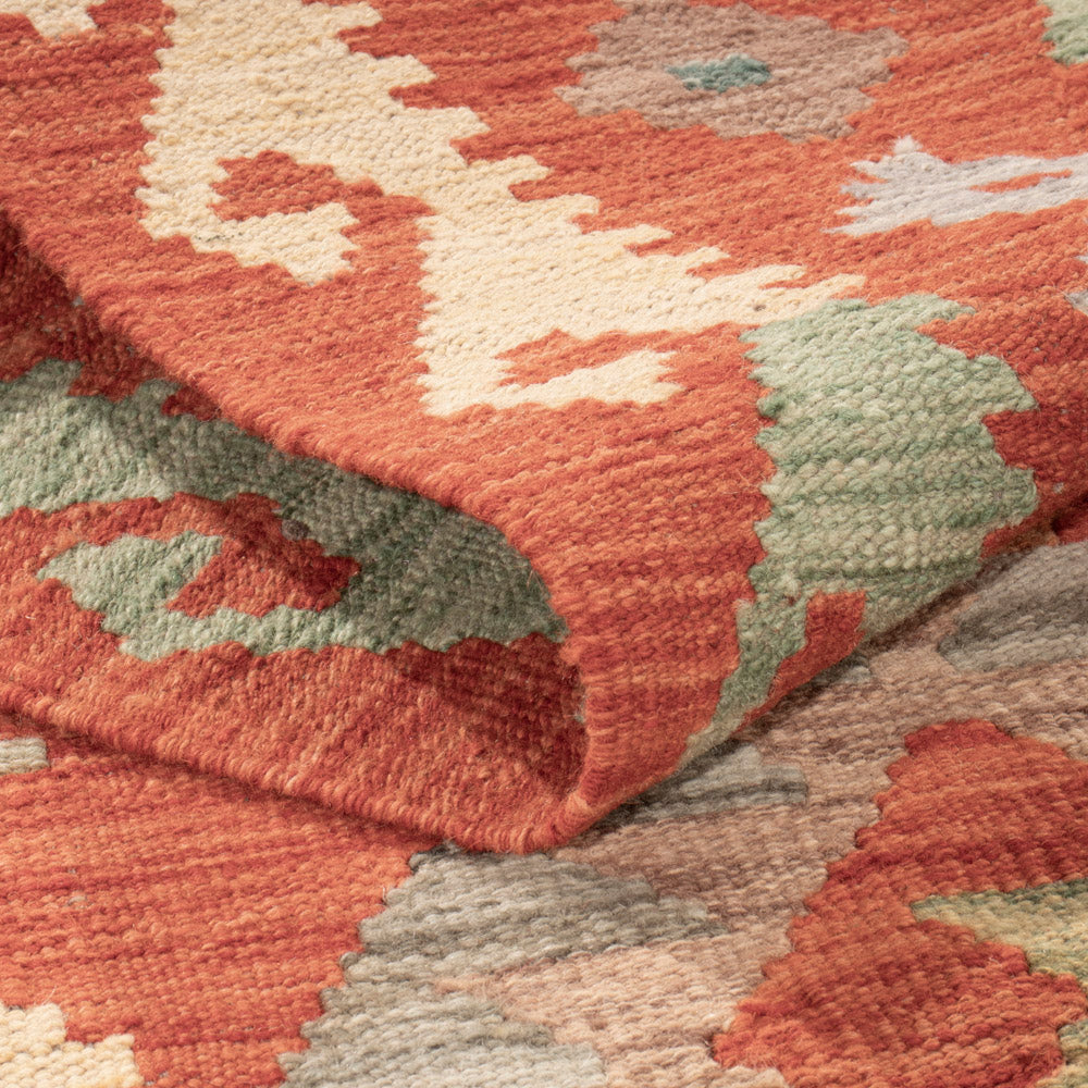 Kelim Rug - Splash - 153 x 101 cm - colorful