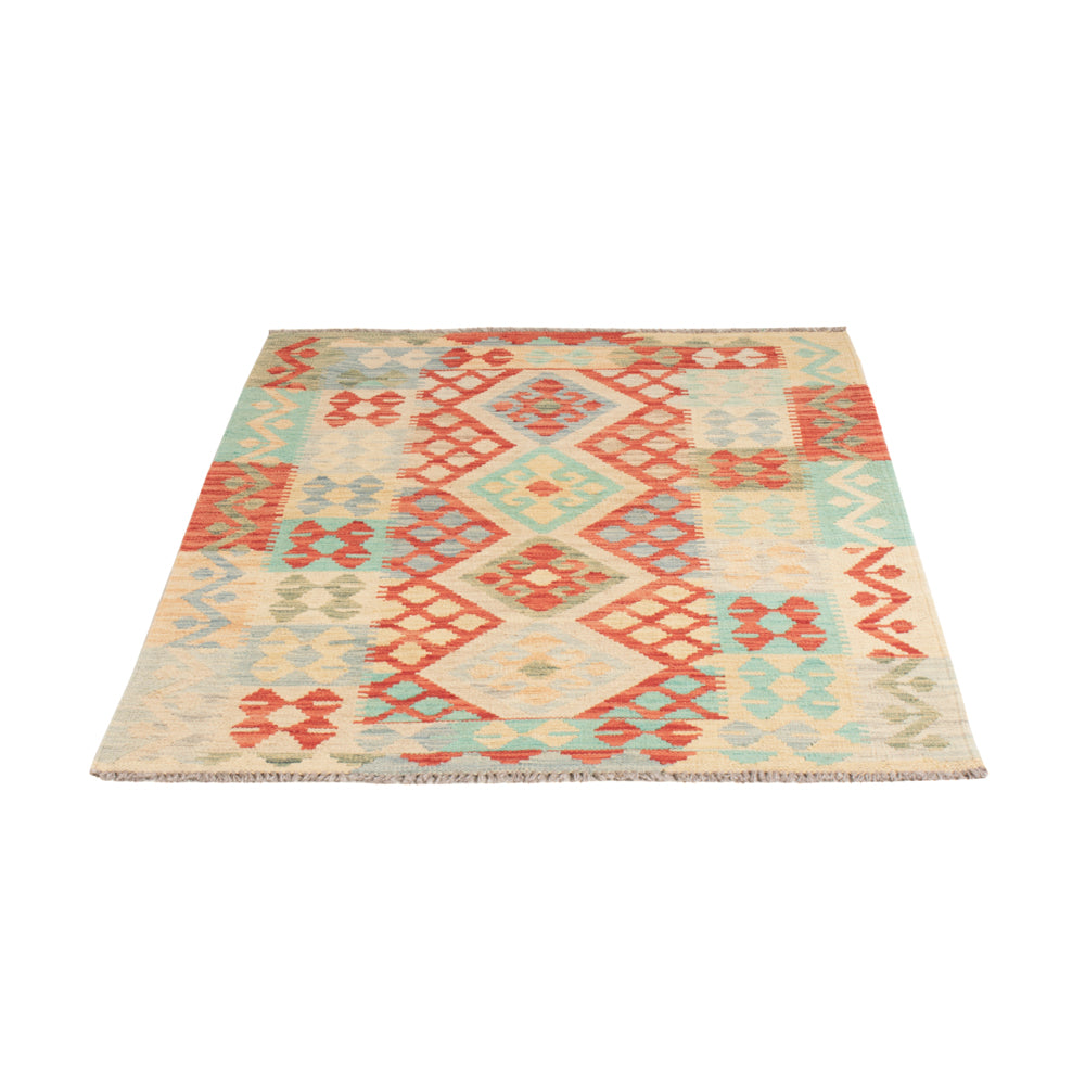 Kelim Rug - Splash - 153 x 107 cm - colorful
