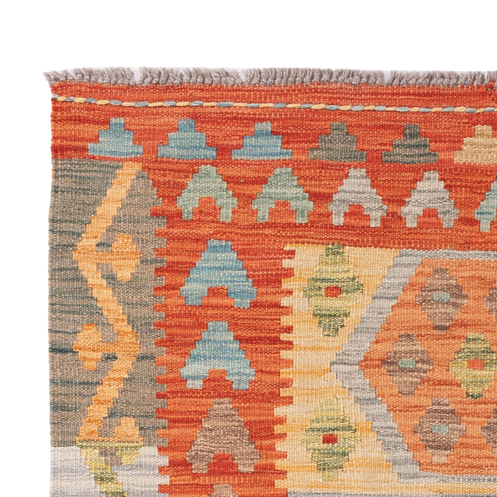 Kelim Rug - Splash - 156 x 97 cm - colorful