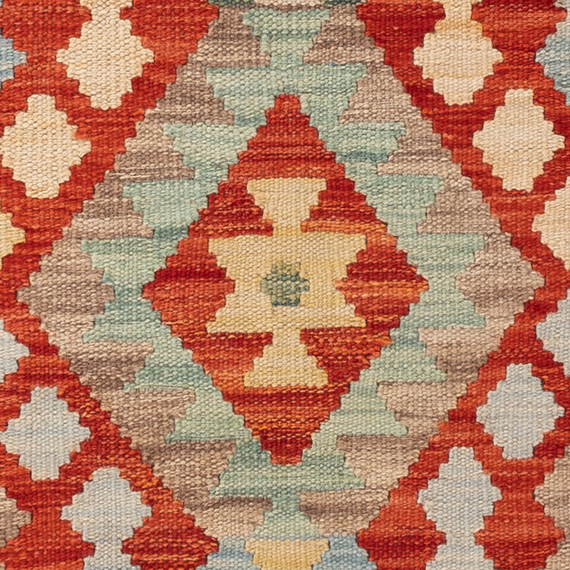 Kelim Rug - Splash - 150 x 98 cm - colorful