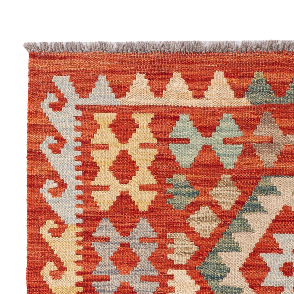 Kelim Rug - Splash - 150 x 98 cm - colorful