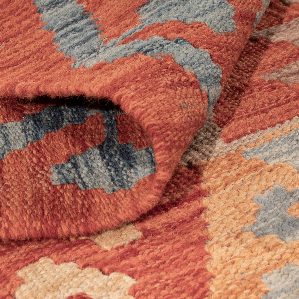 Kelim Rug - Splash - 156 x 103 cm - colorful