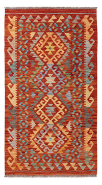 Kelim Rug - Splash - 147 x 78 cm - colorful