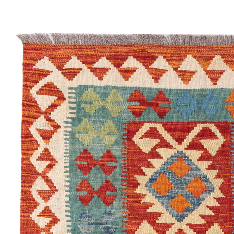 Kelim Rug - Splash - 149 x 103 cm - colorful