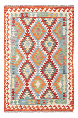 Kelim Rug - Splash - 147 x 103 cm - colorful