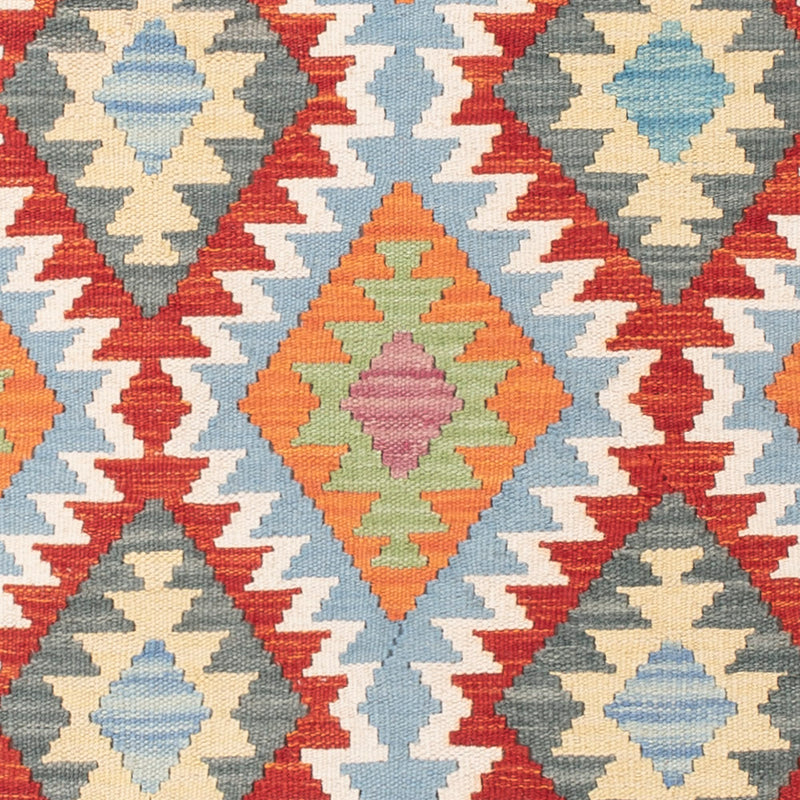 Kelim Rug - Splash - 147 x 103 cm - colorful