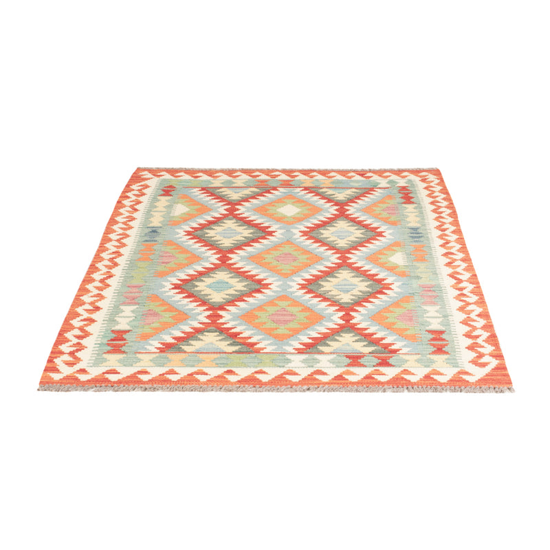 Kelim Rug - Splash - 147 x 103 cm - colorful