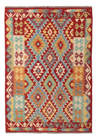 Kelim Rug - Splash - 158 x 110 cm - colorful